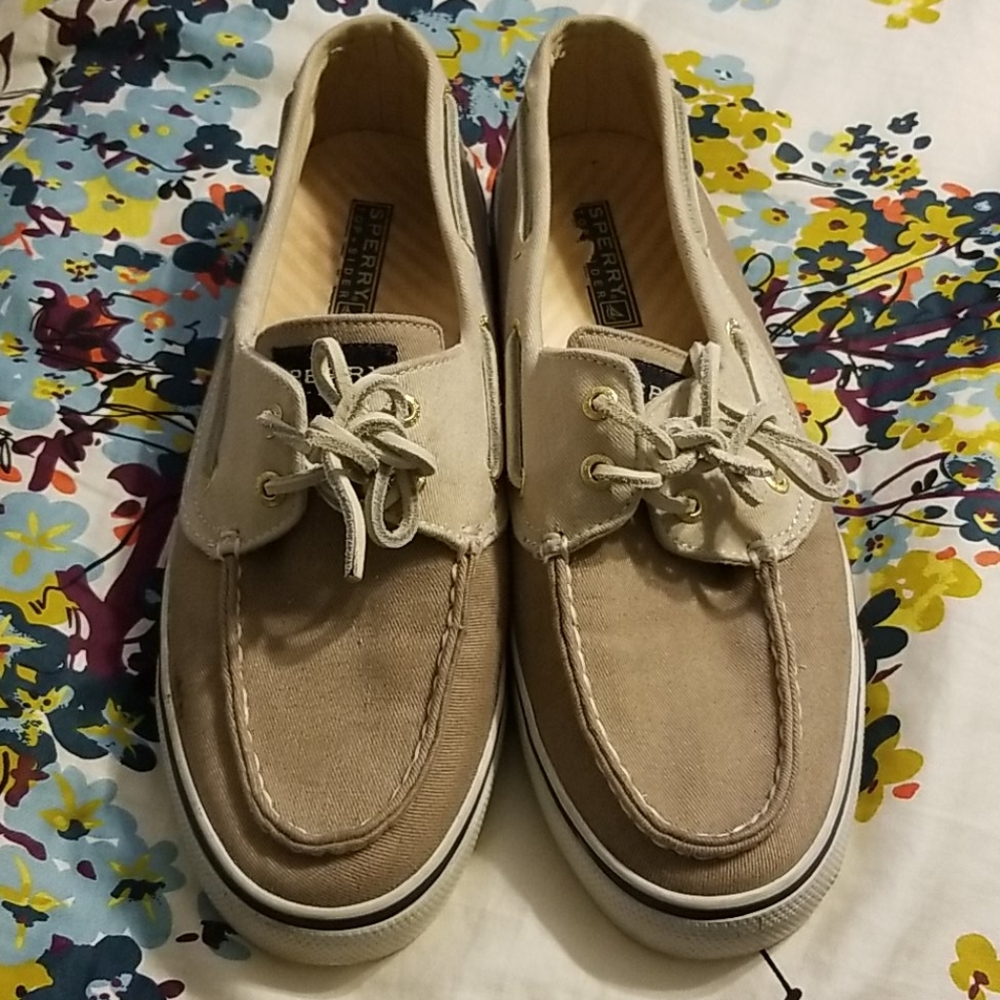 Canvas Sperry Topsiders